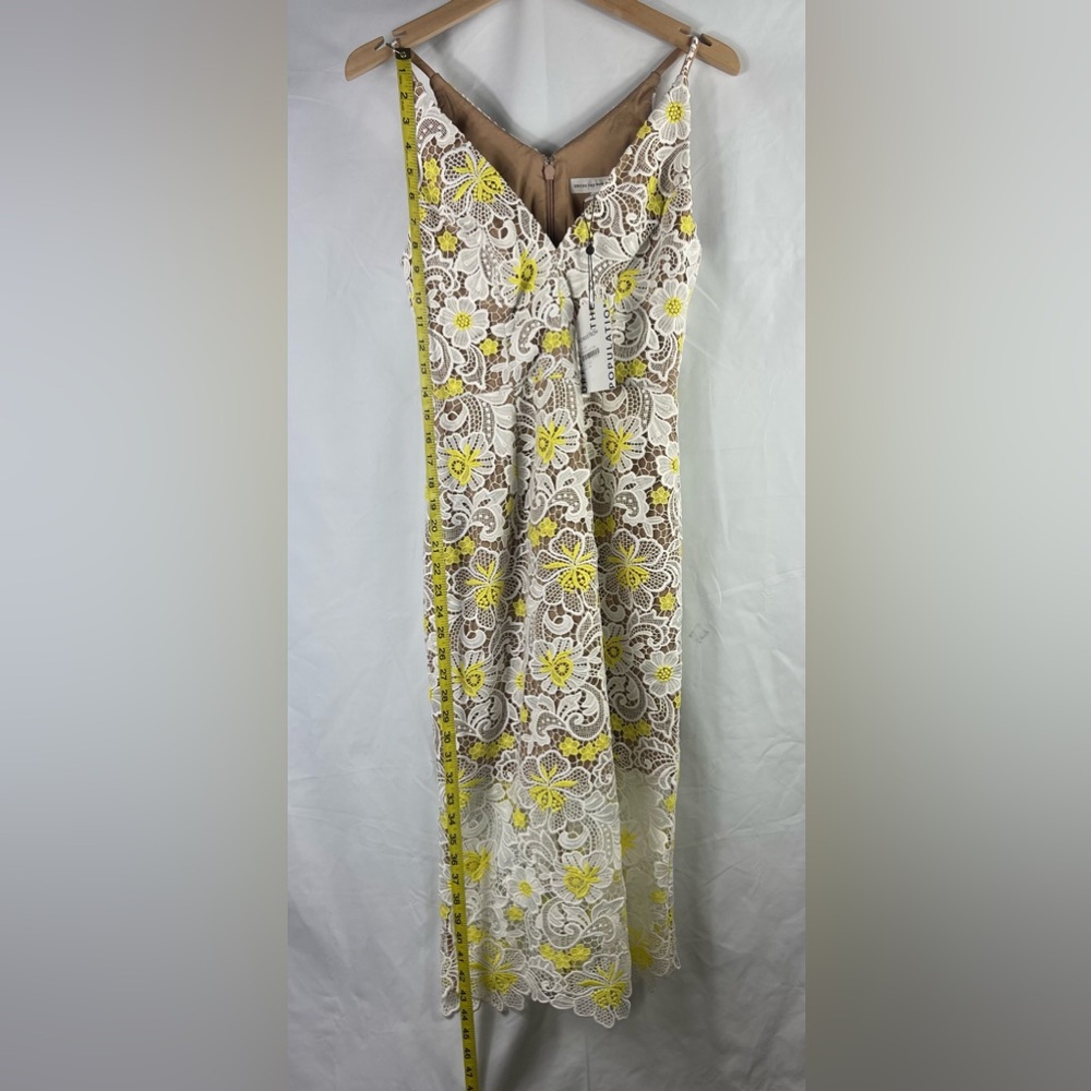 Dress the Population - Aurora Dress - White/Yellow - Picture 9 of 9